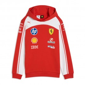 Суичър Puma SF Ferrari Replica hoodie - Red (Puma Red) суичър,детски,блузи,puma,sf,ferrari,replica,hoodie,red,(puma,red)