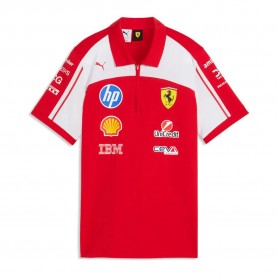 Puma SF Ferrari Replica short sleeve polo - Red (Puma Red) дамски,блузи,с,яка,мъжки,блузи,с,яка,puma,sf,ferrari,replica,short,sleeve,polo,red,(puma,red)
