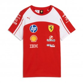 Тениска Puma SF Ferrari Replica short sleeve T-shirt - Red (Puma Red) тениска,мъжки,тениски,дамски,тениски,puma,sf,ferrari,replica,short,sleeve,t,shirt,red,(puma,red)