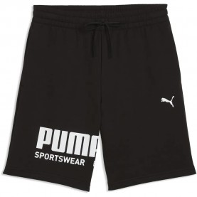 Къси панталони Puma Sport Graphic sweat shorts - Black (Puma Black) къси,панталони,мъжки,панталони,дамски,панталони,puma,sport,graphic,sweat,shorts,black,(puma,black)