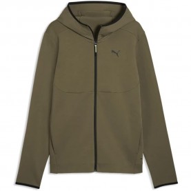 блуза,мъжки,пуловери,puma,tech,full,zip,sweatshirt,green,(loden,green)