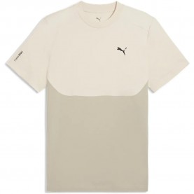 тениска,мъжки,тениски,дамски,тениски,puma,tech,short,sleeve,t,shirt,beige,(alpine,snow)