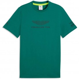 тениска,мъжки,тениски,дамски,тениски,puma,x,aston,martin,f1,essential,big,logo,short,sleeve,t,shirt,green,(green,lux)