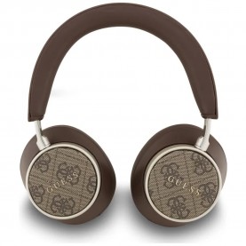 слушалки,слушалки,guess,4g,classic,logo,wireless,headphones,brown,(brown)