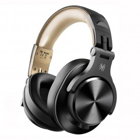 Слушалки Oneodio Fusion A70 wireless headphones - Black (Gold) слушалки,слушалки,oneodio,fusion,a70,wireless,headphones,black,(gold)