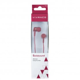 слушалки,слушалки,vivanco,solidsound,earphones,red,(red)