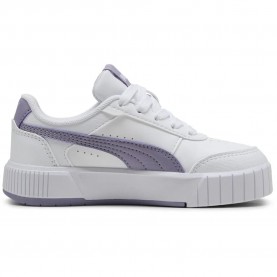 Маратонки Puma Carina Mia PS trainers - White (Puma White / Lilac Luster) маратонки,мъжки,маратонки,дамски,маратонки,puma,carina,mia,ps,trainers,white,(puma,white,lilac,luster)