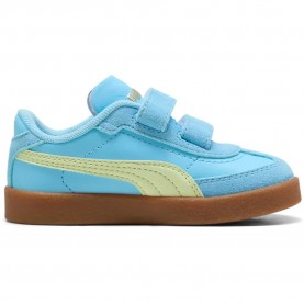 обувки,мъжки,маратонки,дамски,маратонки,puma,club,ii,era,v,slip,on,shoes,blue,(vibrant,blue,apple,spritz)