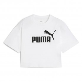 Тениска Puma Ess Nº1 Logo short sleeve T-shirt - White (Puma White) тениска,мъжки,тениски,дамски,тениски,puma,ess,nº1,logo,short,sleeve,t,shirt,white,(puma,white)