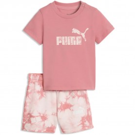Puma Minicats Ess short sleeve set - Pink (Wild Pink) детски,екипи,детски,облекла,за,момчета,puma,minicats,ess,short,sleeve,set,pink,(wild,pink)