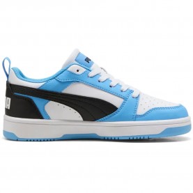 маратонки,мъжки,маратонки,дамски,маратонки,puma,rebound,v6,lo,j,trainers,blue,(team,light,blue,puma,black,puma,white)