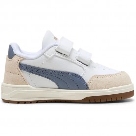 Маратонки Puma Shuffle Downtown Lo OG V Inf trainers - White (Puma White / Gray Sky / Puma Gold) маратонки,мъжки,маратонки,дамски,маратонки,puma,shuffle,downtown,lo,og,v,inf,trainers,white,(puma,white,gray,sky,puma,gold)