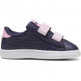 обувки,мъжки,маратонки,дамски,маратонки,puma,smash,3.0,l,glitter,slip,on,shoes,purple,(deep,plum,pink,shimmer)