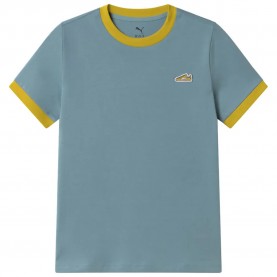 Тениска Puma Sneaker short sleeve T-shirt - Blue (Baltic Sea Blue) тениска,мъжки,тениски,дамски,тениски,puma,sneaker,short,sleeve,t,shirt,blue,(baltic,sea,blue)