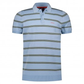 Nza new zealand 26AN184 short sleeve polo - Blue (Sky Blue Melange) дамски,блузи,с,яка,мъжки,блузи,с,яка,nza,new,zealand,26an184,short,sleeve,polo,blue,(sky,blue,melange)