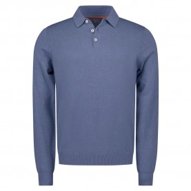 дамски,блузи,с,яка,мъжки,блузи,с,яка,nza,new,zealand,26an281,long,sleeve,polo,blue,(spring,blue,melange)