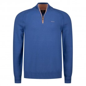 блуза,мъжки,пуловери,дамски,пуловери,nza,new,zealand,26an406,half,zip,sweater,blue,(classic,blue)