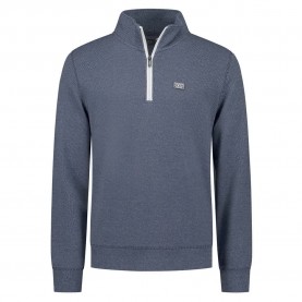 блуза,мъжки,пуловери,nza,new,zealand,26bn308,half,zip,sweatshirt,blue,(shadow,navy,melange)