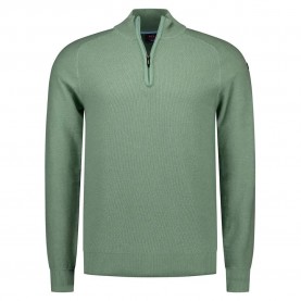 блуза,мъжки,пуловери,дамски,пуловери,nza,new,zealand,26bn408,half,zip,sweater,green,(dewy,green,melange)