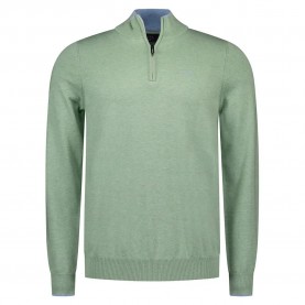 блуза,мъжки,пуловери,дамски,пуловери,nza,new,zealand,26bn465,half,zip,sweater,green,(dewy,green,melange)