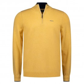 блуза,мъжки,пуловери,дамски,пуловери,nza,new,zealand,26bn465,half,zip,sweater,yellow,(vintage,yellow,melange)