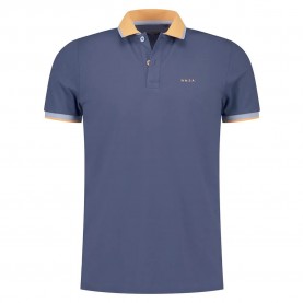 Nza new zealand 26CN131 short sleeve polo - Blue (Navy Sky) дамски,блузи,с,яка,мъжки,блузи,с,яка,nza,new,zealand,26cn131,short,sleeve,polo,blue,(navy,sky)