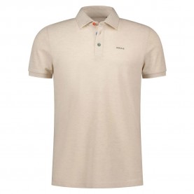 Nza new zealand 26CN150 short sleeve polo - Beige (Soft Ecru Melange) дамски,блузи,с,яка,мъжки,блузи,с,яка,nza,new,zealand,26cn150,short,sleeve,polo,beige,(soft,ecru,melange)