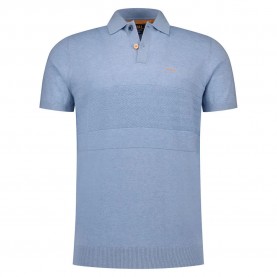Nza new zealand 26CN180 short sleeve polo - Blue (Sky Blue Melange) дамски,блузи,с,яка,мъжки,блузи,с,яка,nza,new,zealand,26cn180,short,sleeve,polo,blue,(sky,blue,melange)