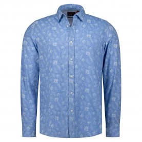 Риза с дълъг ръкав Nza new zealand 26CN528 long sleeve shirt - Blue (Sailing Blue Melange) риза,с,дълъг,ръкав,дамски,ризи,мъжки,ризи,nza,new,zealand,26cn528,long,sleeve,shirt,blue,(sailing,blue,melange)