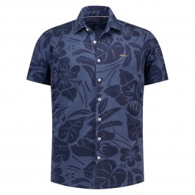 Риза с къс ръкав Nza new zealand 26CN589S short sleeve shirt - Blue (Navy Sky) риза,с,къс,ръкав,дамски,ризи,мъжки,ризи,nza,new,zealand,26cn589s,short,sleeve,shirt,blue,(navy,sky)