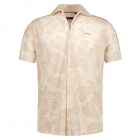 Риза с къс ръкав Nza new zealand 26CN589S short sleeve shirt - Beige (Soft Ecru) риза,с,къс,ръкав,дамски,ризи,мъжки,ризи,nza,new,zealand,26cn589s,short,sleeve,shirt,beige,(soft,ecru)