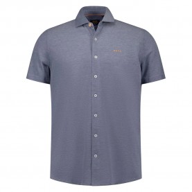 риза,с,къс,ръкав,дамски,ризи,мъжки,ризи,nza,new,zealand,26cn595s,short,sleeve,shirt,blue,(navy,sky,melange)