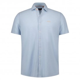 риза,с,къс,ръкав,дамски,ризи,мъжки,ризи,nza,new,zealand,26cn595s,short,sleeve,shirt,blue,(sky,blue,melange)
