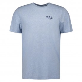 Тениска Nza new zealand 26CN729 short sleeve T-shirt - Blue (Sky Blue Melange) тениска,мъжки,тениски,дамски,тениски,nza,new,zealand,26cn729,short,sleeve,t,shirt,blue,(sky,blue,melange)