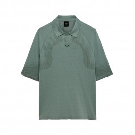 Блуза с яка Oakley Fusion uv top short sleeve polo - Green (Aviator Green) блуза,с,яка,дамски,блузи,с,яка,мъжки,блузи,с,яка,oakley,fusion,uv,top,short,sleeve,polo,green,(aviator,green)