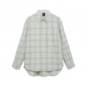 карирана,риза,дамски,ризи,мъжки,ризи,oakley,oak,light,plaid,long,sleeve,shirt,grey,(mist,check)
