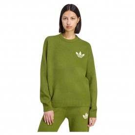 блуза,дамски,блузи,adidas,originals,athletic,dept,knitted,sweatshirt,green,(tech,olive)