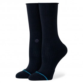 чорапи,дамски,чорапи,stance,rolled,solid,crew,socks,blue,(black)