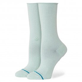 чорапи,дамски,чорапи,stance,rolled,solid,crew,socks,grey,(paleblue)