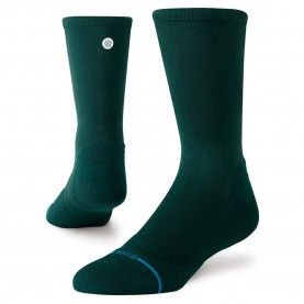 чорапи,мъжки,чорапи,stance,run,light,crew,socks,green,(pine)