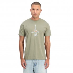 тениска,мъжки,тениски,дамски,тениски,alpha,industries,air,force,sketch,short,sleeve,t,shirt,green,(olive)