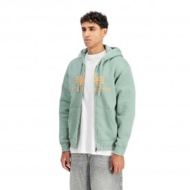 блуза,мъжки,пуловери,alpha,industries,basic,full,zip,sweatshirt,green,(frost,green)