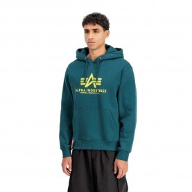 суичър,мъжки,пуловери,alpha,industries,basic,hoodie,blue,(deep,petrol)