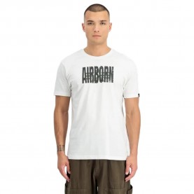 тениска,мъжки,тениски,дамски,тениски,alpha,industries,logo,airborn,short,sleeve,t,shirt,white,(white)