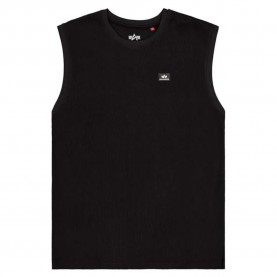 тениска,мъжки,тениски,дамски,тениски,alpha,industries,waffle,small,logo,sleeveless,t,shirt,black,(black)
