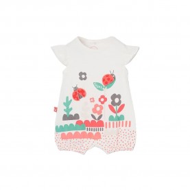 Boboli 113027 sleeveless pelele - White (Chemical White) детски,пижами,boboli,113027,sleeveless,pelele,white,(chemical,white)