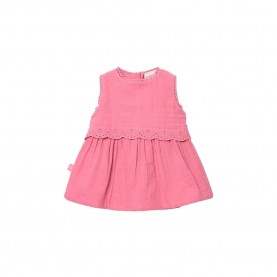 Рокля Boboli 133030 sleeveless dress - Pink (Raspberry) рокля,дамски,поли,и,рокли,boboli,133030,sleeveless,dress,pink,(raspberry)