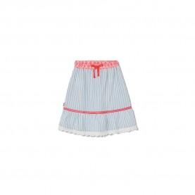 Пола Boboli 303095 skirt - Blue (Bicolor List) пола,детски,поли,и,рокли,boboli,303095,skirt,blue,(bicolor,list)