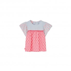 риза,с,къс,ръкав,дамски,ризи,мъжки,ризи,boboli,303051,short,sleeve,shirt,pink,(geometric,print)