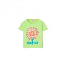 тениска,мъжки,тениски,дамски,тениски,boboli,313119,short,sleeve,t,shirt,green,(green,fluor)